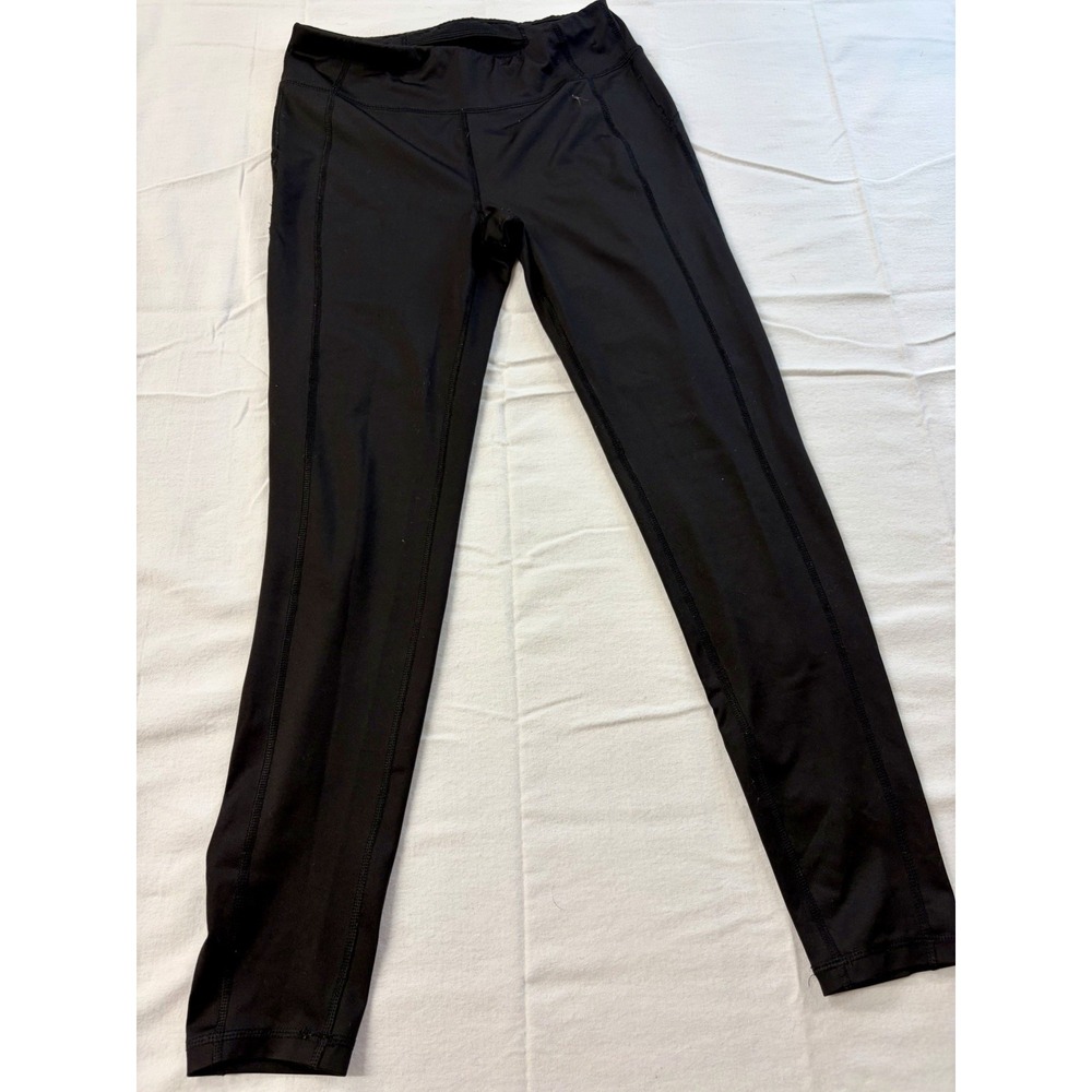 Danskin Women's Fitted Leggings for Active Workout Black Size Small